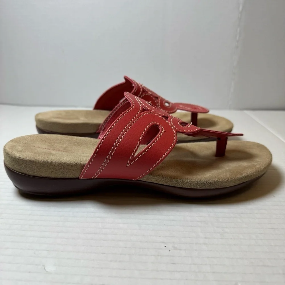 Croft & Barrow Peach Thong Sandals